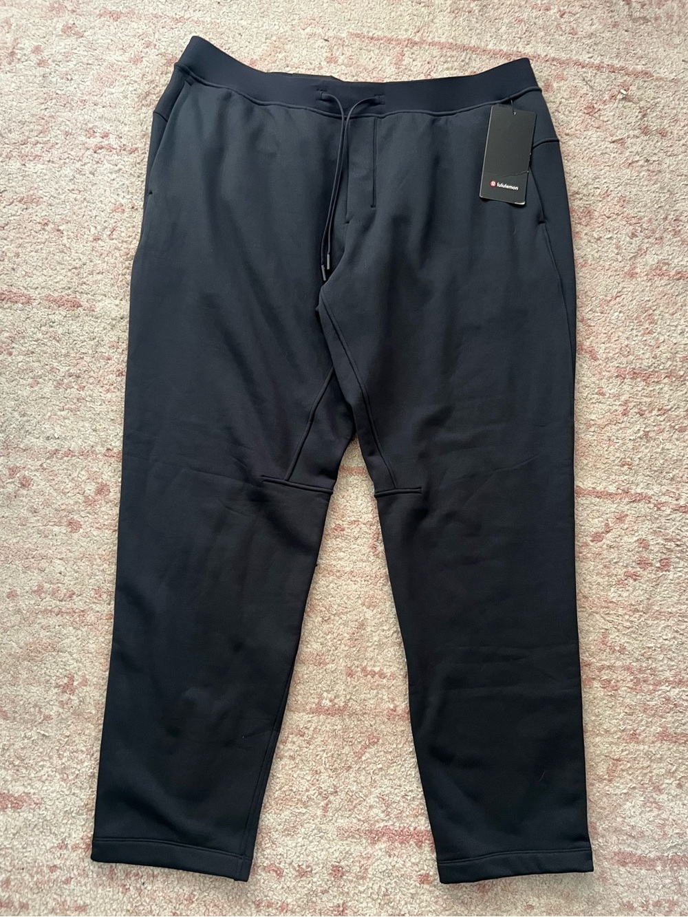lululemon athletica Men's Black Slim-Taper Joggers